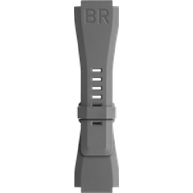 Bell & Ross Strap BR 01/03 BR-X1 Grey Rubber Small