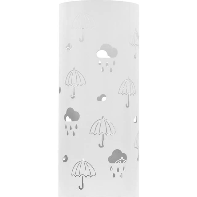 Damian Umbrella Stand - White (48.5cm H X 20cm W X 20cm D)