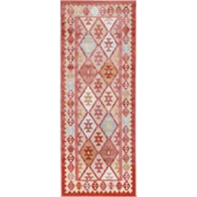 Saga Kilim Matta - Beige / Flerfärgad 80x200