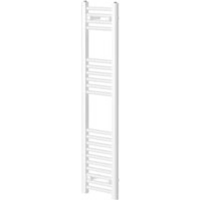 Wholesale Domestic Pizarro Straight Heated Towel Rail | White | Mild Steel | 1200mm x 300mm