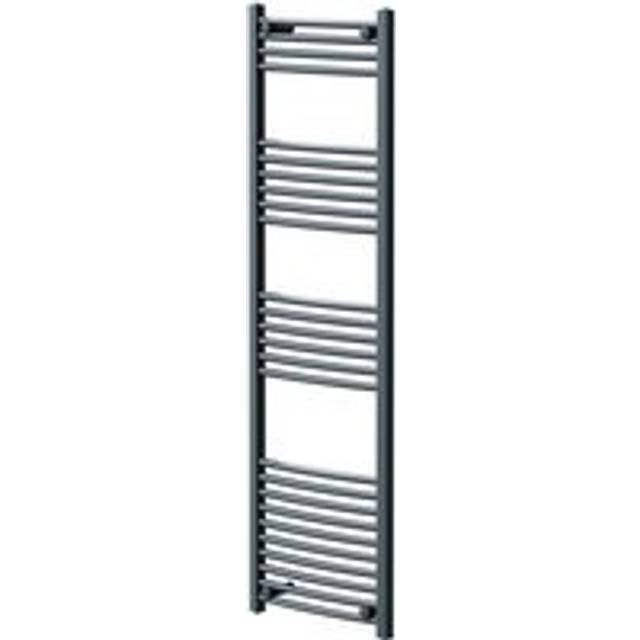 Wholesale Domestic Marco Curved Heated Towel Rail | Anthracite | Mild Steel | 1600mm x 500mm
