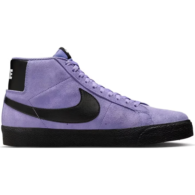 Nike SB Zoom Blazer Mid Skate Shoes - Purple - 10