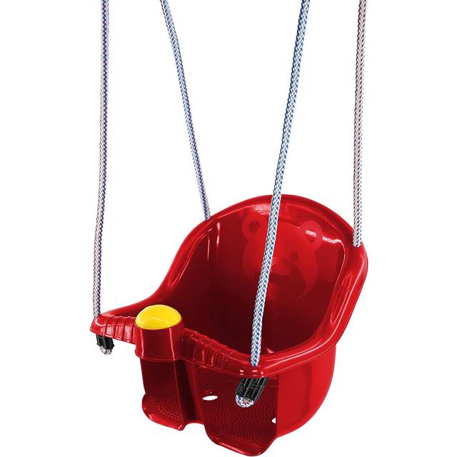 Red Swing Seat for Baby ChildrenToddler Outdoor Garden Rope Safety Safe Swing