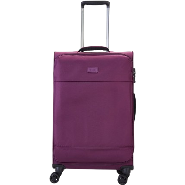 Rock Luggage Paris Soft Suitcase, Medium, Purple