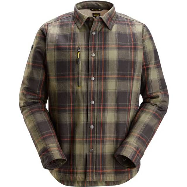Snickers Workwear 8522-3104 Skjorte Khaki grøn/brun L