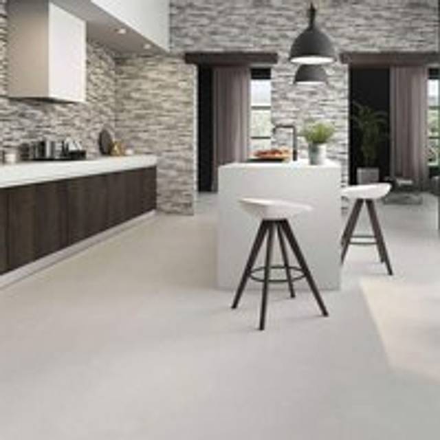 Project Energy Light Grey Concrete Effect Anti Slip Porcelain Floor Tile - 600mm x 600mm Total Tiles