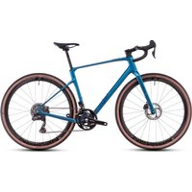 CUBE Nuroad C:62 Race GRX Di2 Gravel Bike - Mineral Teal/Blue