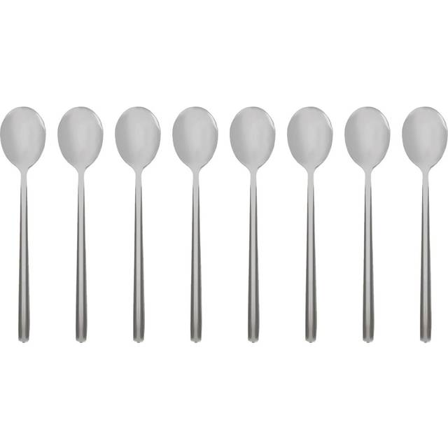Stainless Steel Teaspoons - 14.5cm - Pack of 8 - Silver (8)