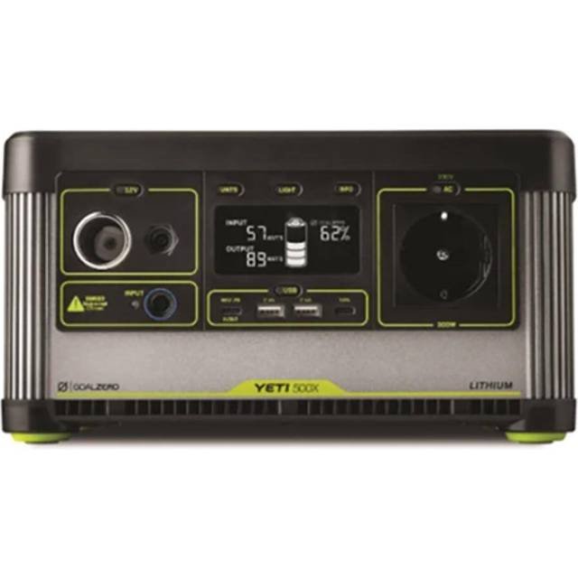 Goal Zero 36110, POWER STATION YETI 500X, 600w, 505Wh - EU plug