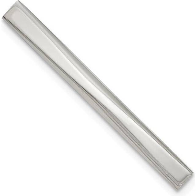 Chisel SRT103 Stainless Steel Tie Bar - Silver