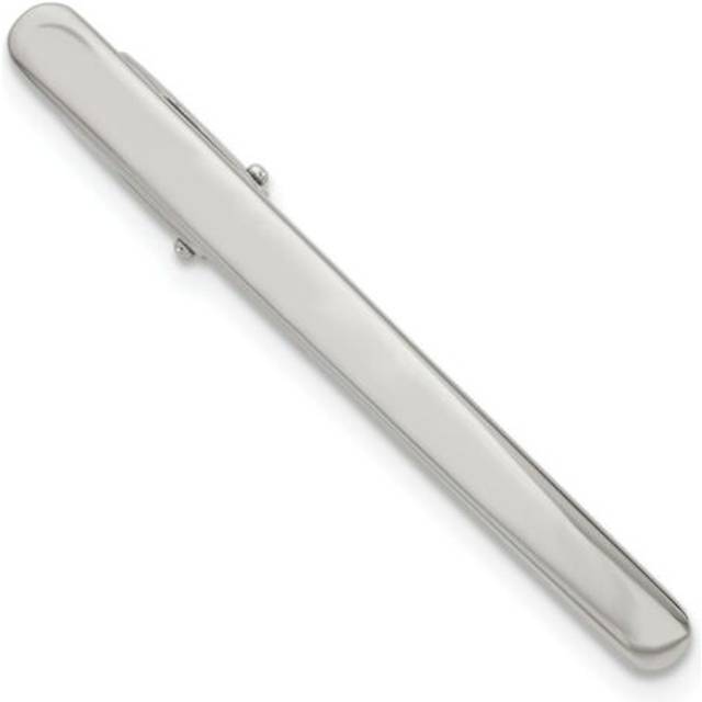 Dads & Grads SRT101 Stainless Steel Tie Bar - Silver