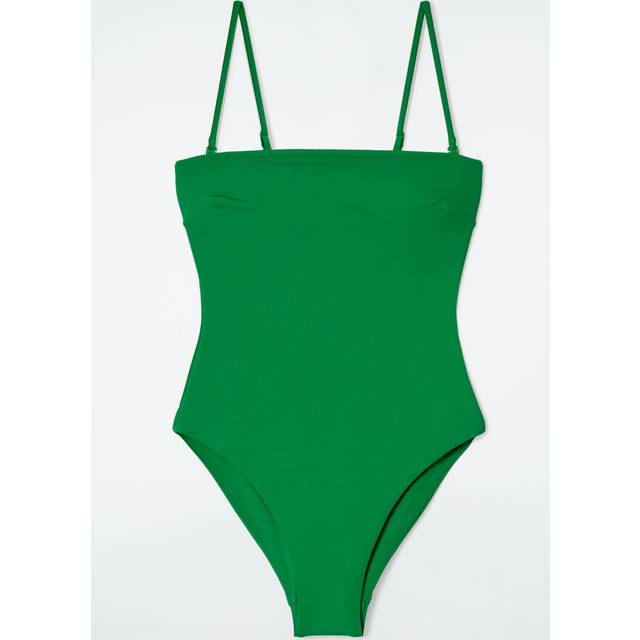 Bandeau Swimsuit - Green - 34
