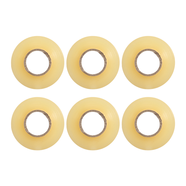 moresk-6 Pack Clear Hockey Tape Multipurpose Roll 2.4cmx28M