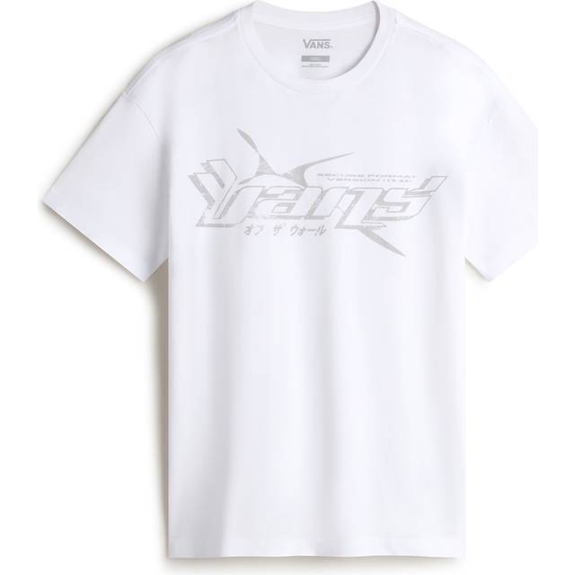 Vans Women's Y2V Oversized S/S T-shirt Dam Storlek XS Färg vit