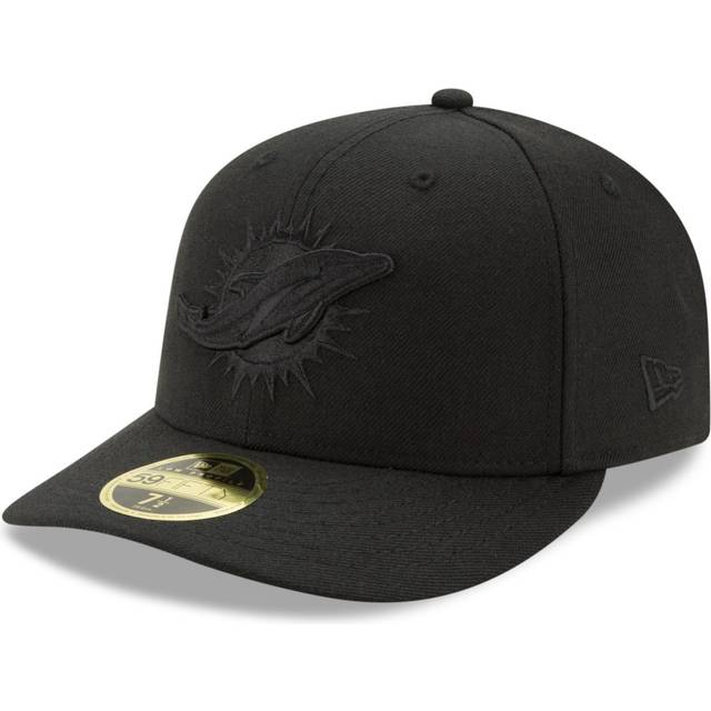 New Era 59Fifty Low Profile Cap - Miami Dolphins schwarz