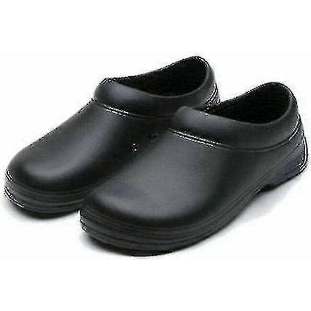 (42, One size) Womens and Mens Non Slip Clog, Chef/Nusing Works Shoes for Kitchen Restaurant/Hospital