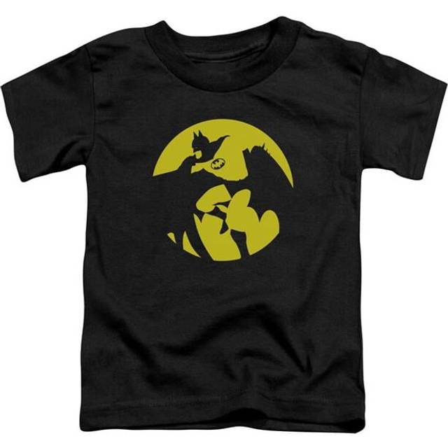 Trevco Sportswear DCO905-KT-1 DCO Batman Spotlight Toddler Short Sleeve T-Shirt, Black - Large 4T