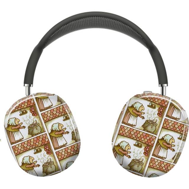 (Strega Nona Blowing Kisses To Pasta Pot_5182) Protective Cover for AirPods Max Headphones Aesthetic Print Snap On Cases