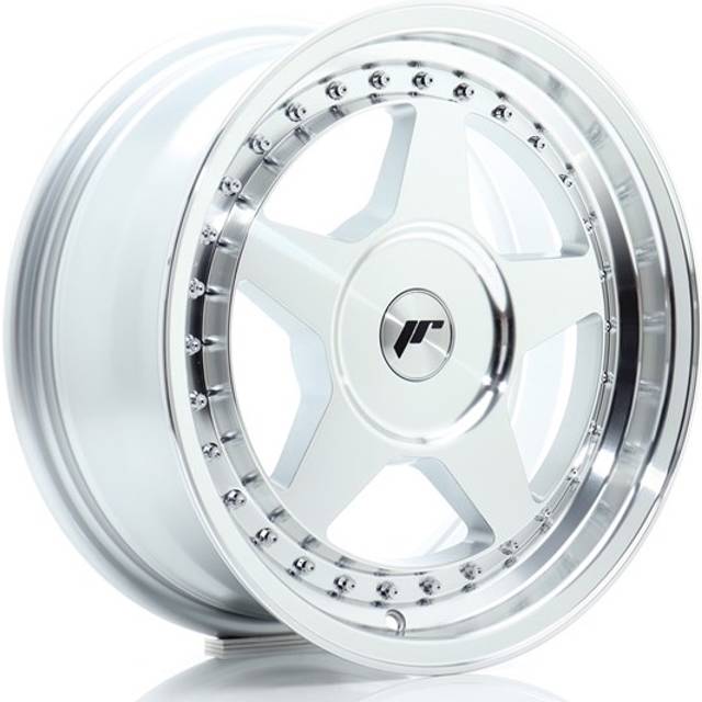 Japan Racing JR6 Machined Face Silver 7X16 4/110 ET20-35 CB67,1