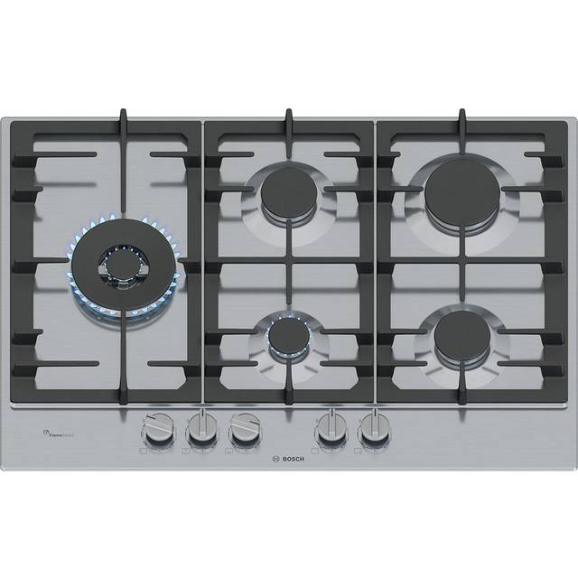 Bosch PCS7A5I90 75cm Gas Hob - Stainless Steel