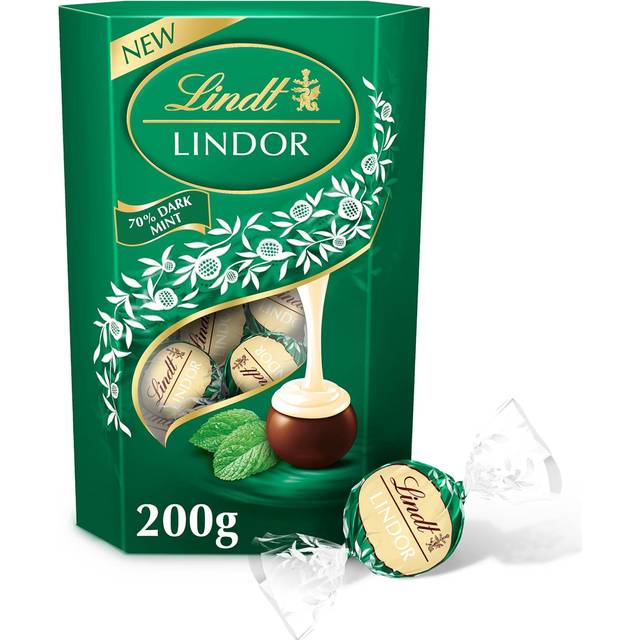 Lindor Cornet Dark Mint 200G