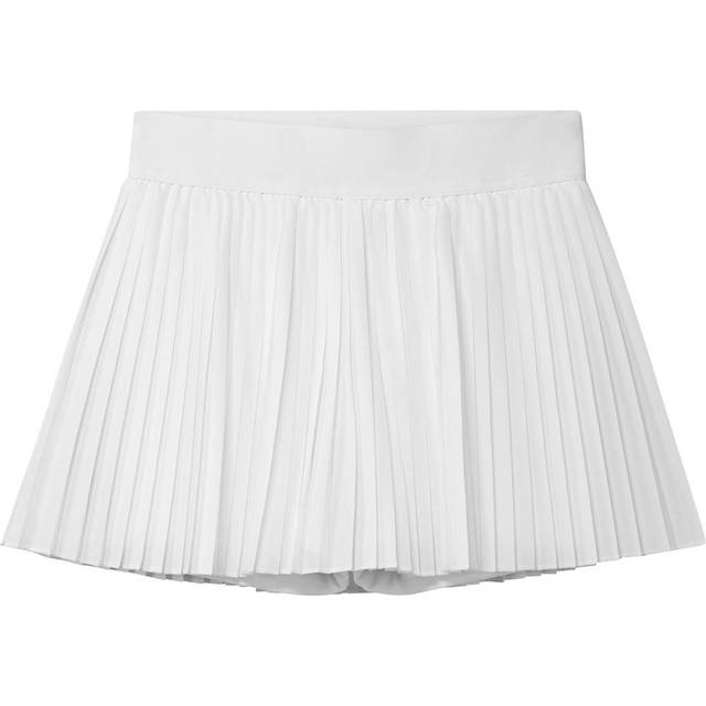 Adidas Club Pleat Skirt White Girls Junior (Storlek: M)