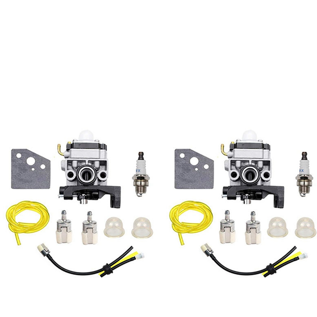 2X Carburetor Gasket Spark Plug Fuel Pipe Assembly for GX25 GX35 GX 25 35 HHT35 HHT35S FG110 Lawn Mower Engine