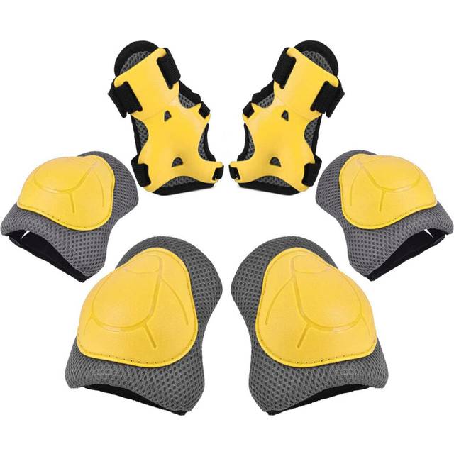 RUNDONG Kids/Youth Knee Pad Elbow Wrist Pads Guards Protective Gear Set for Roller Skates Cycling Bike Skateboard Inline Skatings Scooter Riding