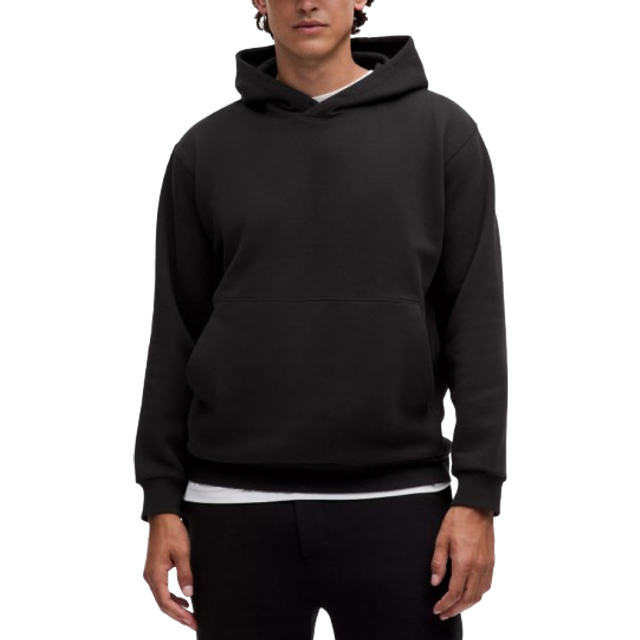 Mens Lululemon Steady State Kangaroo-Pocket Cotton-Blend Hoody
