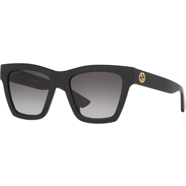 Gucci Grey Gradient Cat Eye Ladies Sunglasses GG1714S 001 54 (Dimension: 6.0000x5.0000x4.0000 inches)
