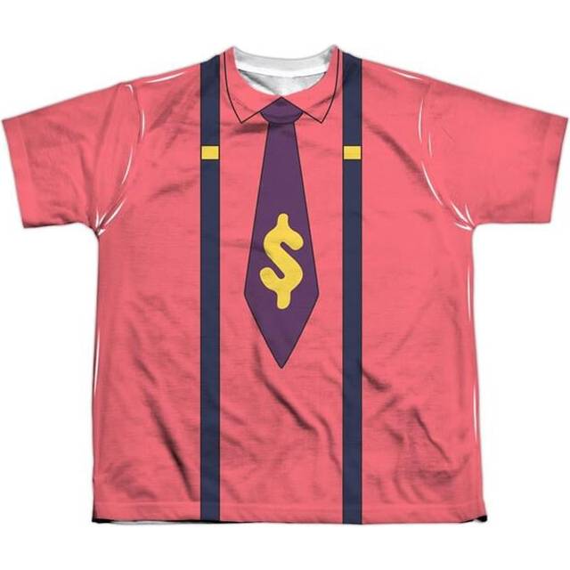 Trevco Sportswear CN446-YTPP-3 Steven Universe Tiger Millionaire Youth Short Sleeve T-Shirt, White - Large