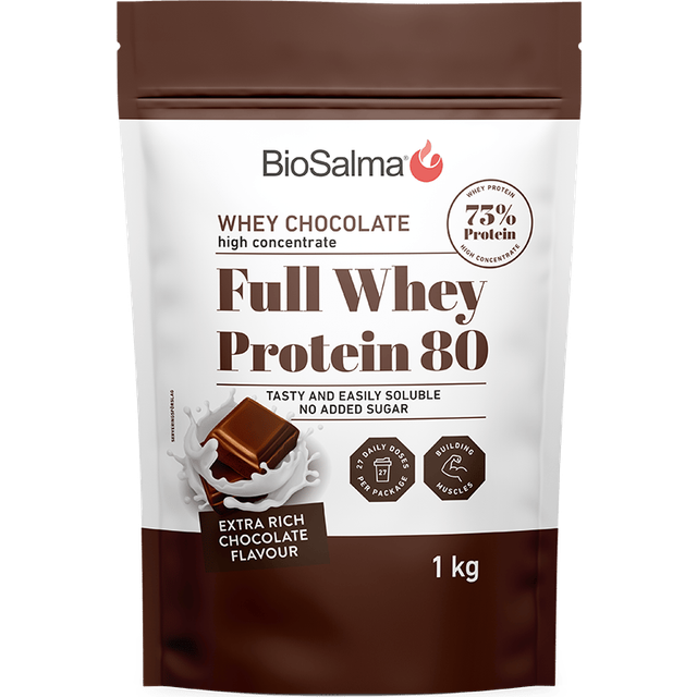 BioSalma FULL WHEY PROTEIN 80 CHOCOLATE 1 kg