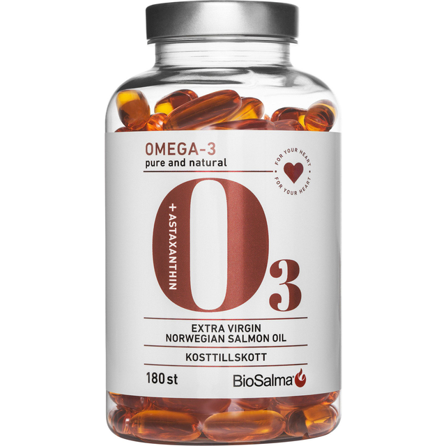 BioSalma Salmon Oil 1000mg 180 kapslar