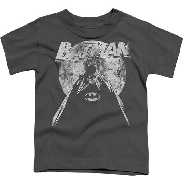 Trevco Sportswear BM3431-TT-2 Batman Nightfall 2 Toddler Short Sleeve T-Shirt, Charcoal - Medium 3T