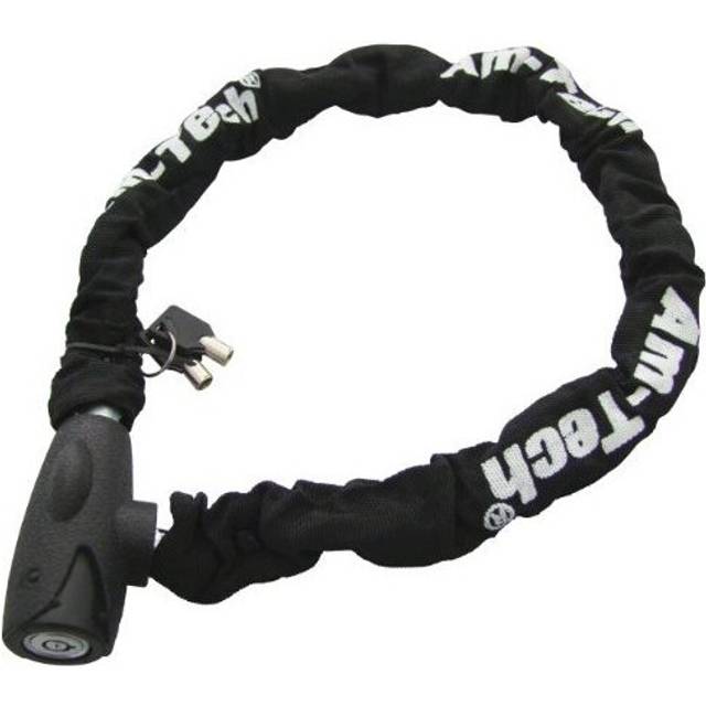 "36"" Sleeved Chain Lock - Heavy Duty Nylon Sleeve Bike 36 Motorbike Amtech 2 Keys -  chain lock heavy duty nylon sleeve bike 36 motorbike amtech 2 keys"