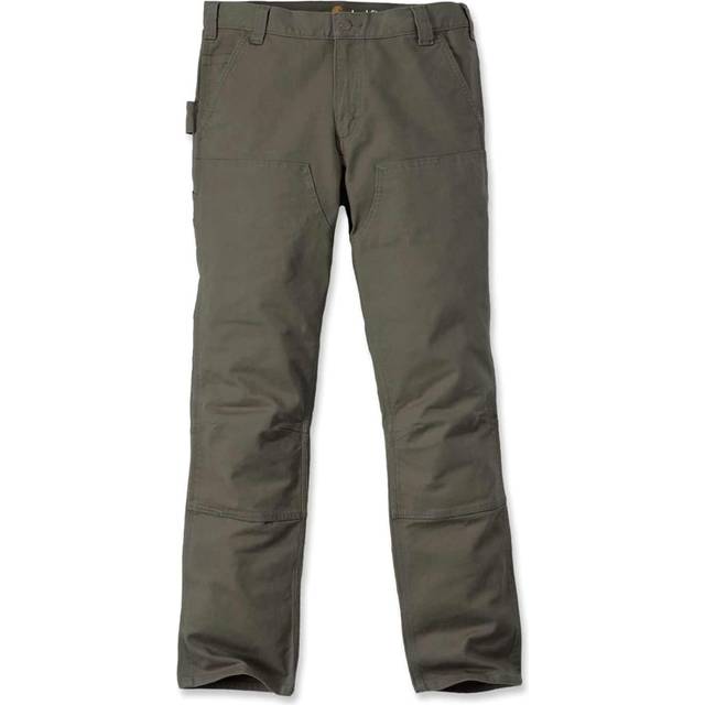 Carhartt Duck Double Front, cargo pants , color: Dark Grey (217) , size: W33/L34