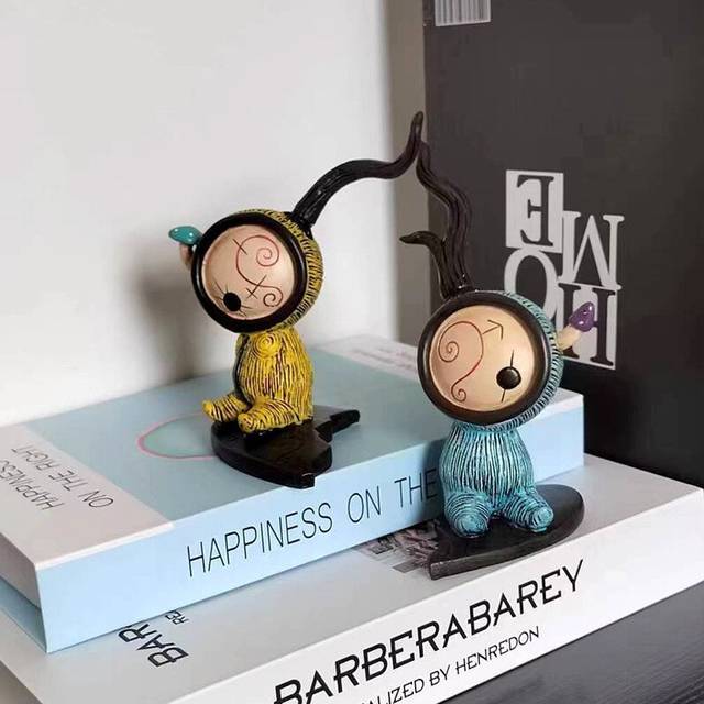 Synthetic Enchanting Resin Fairy Couple Figurine Perfect For Desktop Decor