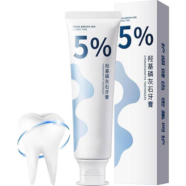 Emalj reparation tandkrä,Nano Hydroxyapatit tandkrä - 3,52oz Advance Effektiv Detoxify Strengthen Reharden Hydroxyapatite Icy Tandkrä för känsliga tänder Youngwier
