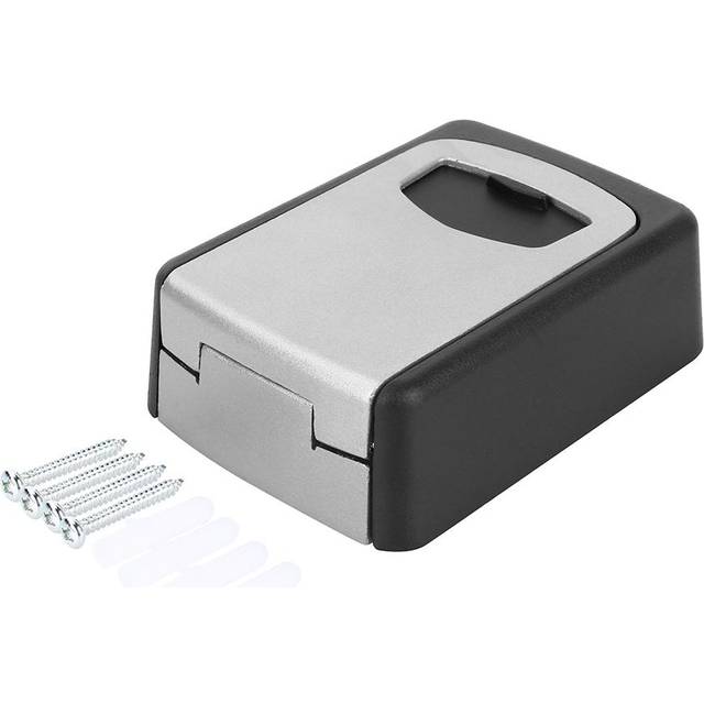 Outdoor Safe Key Box Key Storage Organizer With 4 Digit Wall Mounted Combination Password Keys