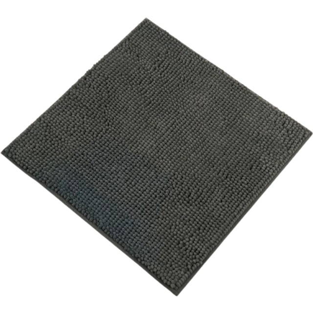 Brentfords Square Noodle Bath Mat - Charcoal - Grey