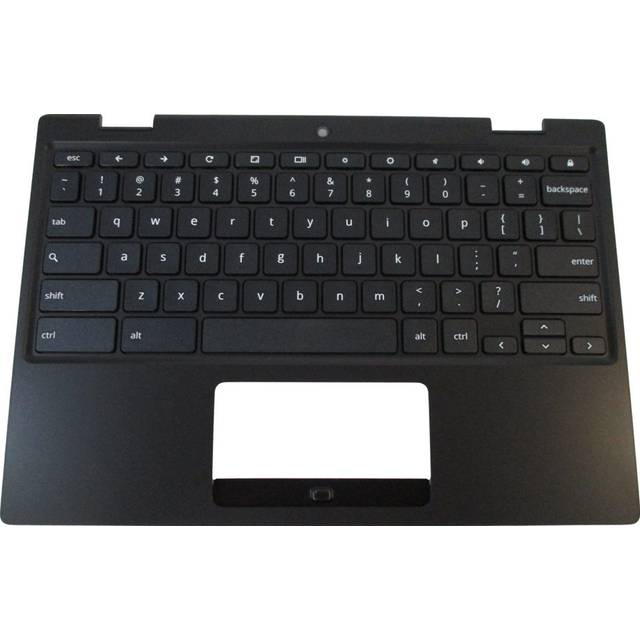 NY! Palmrest W/ Keyboard för Asus Chromebook CR1 CR1100CKA90NX03E1-R30ND0 - Webcam Version Tangentbord