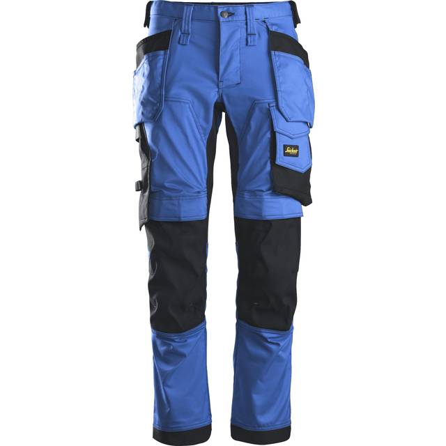 Snickers 6241 Trousers with Holster Pockets AW Stretch True Blue Size: 192
