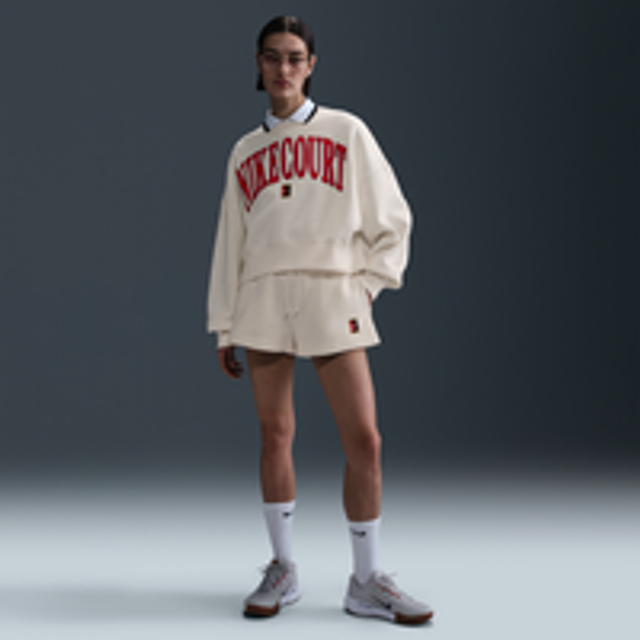 NikeCourt Phoenix Fleece - Brun