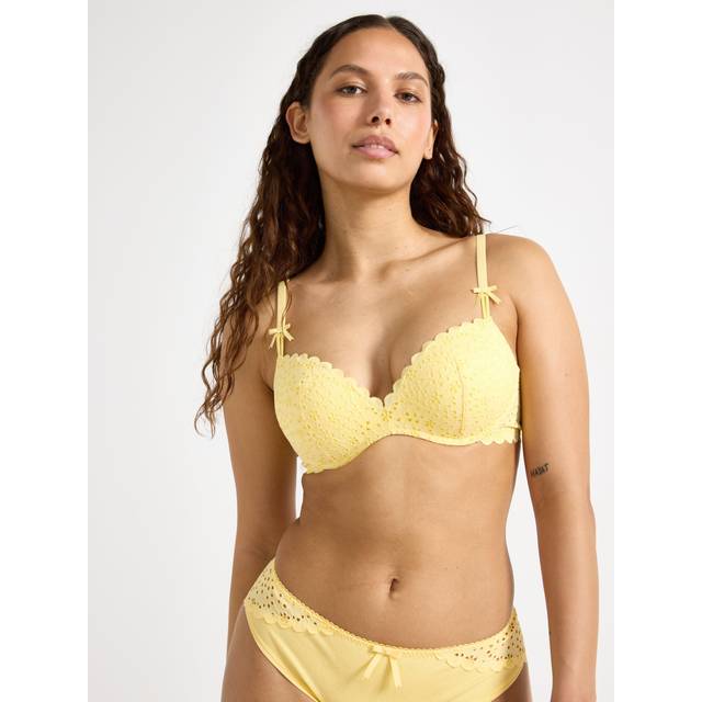 Push up-bh med broderie anglaise