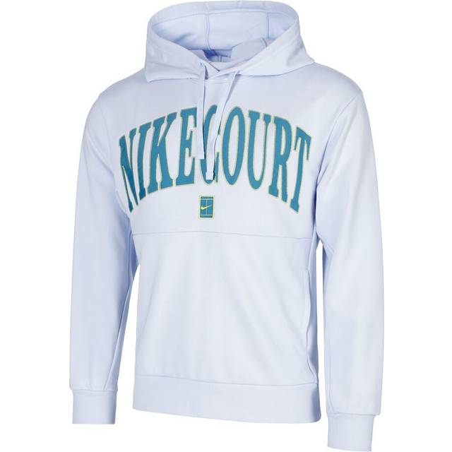 Nike Court Dri-Fit Fleece Heritage Hoody Men lightgrey, size: L
