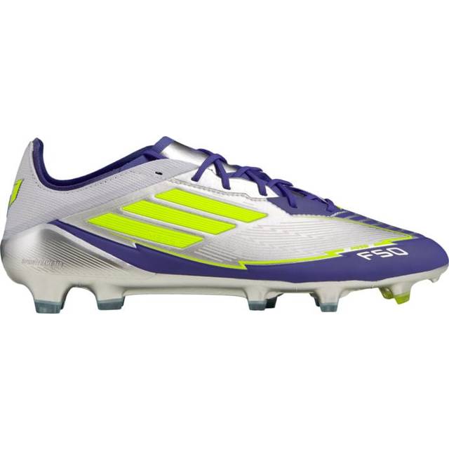 adidas F50 Messi Elite Fg La Vida Rapida - Silver/gul/lucid Blue - Gräs (Fg) - ['Silver'] (36)