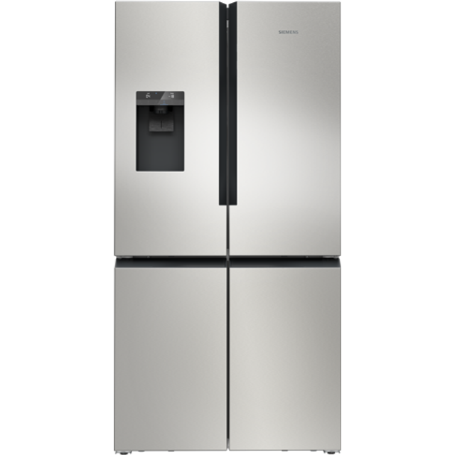 Siemens KF96DPPEA, Fristående, Franska dörrar, Rostfritt stål, Glas, 574 l, SN-T