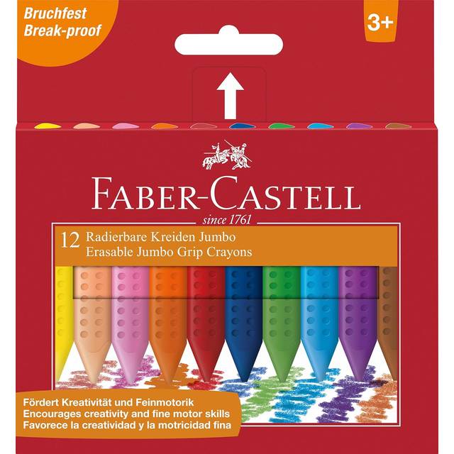 Faber-Castell Faber Castell Grip Jumbo Crayons Set of 12