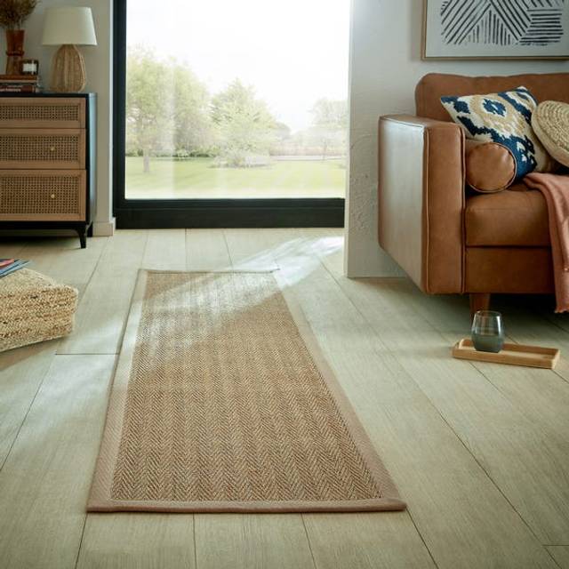 Sisal Border Runner - Sisal Border Natural