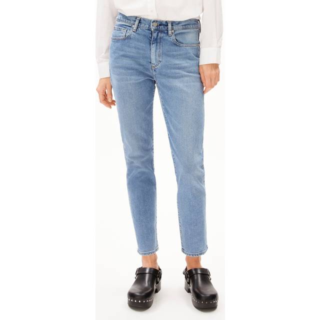 Women's tapered jeans ARMEDANGELS Cayaa Tarpa - Bleu